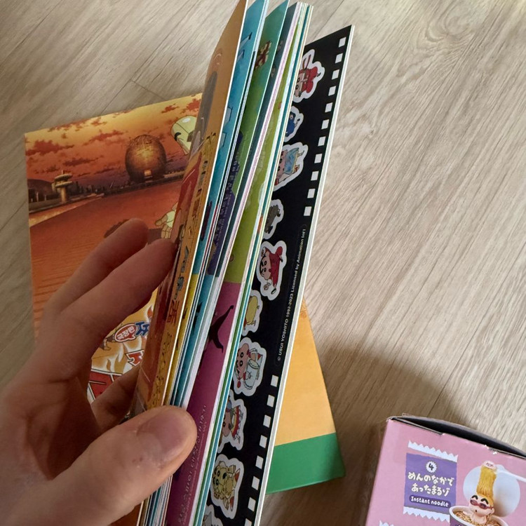 짱구는 못말려 캘린더 피규어 리멘트 세트 일괄 이미지