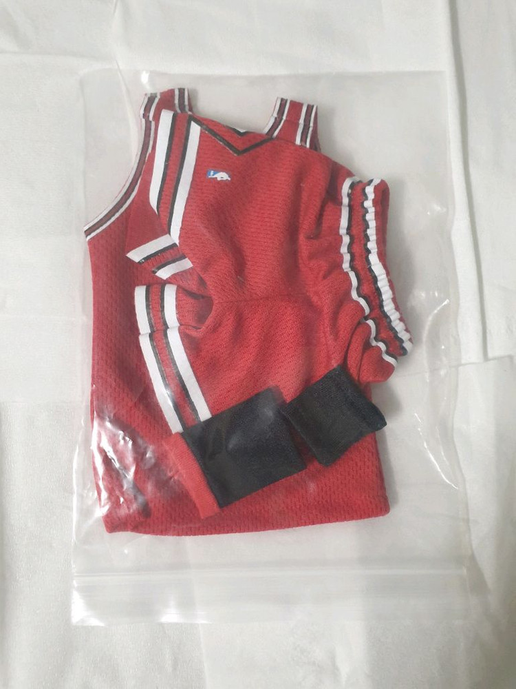 1/6 12인치 피규어 농구복 루즈 세트--2