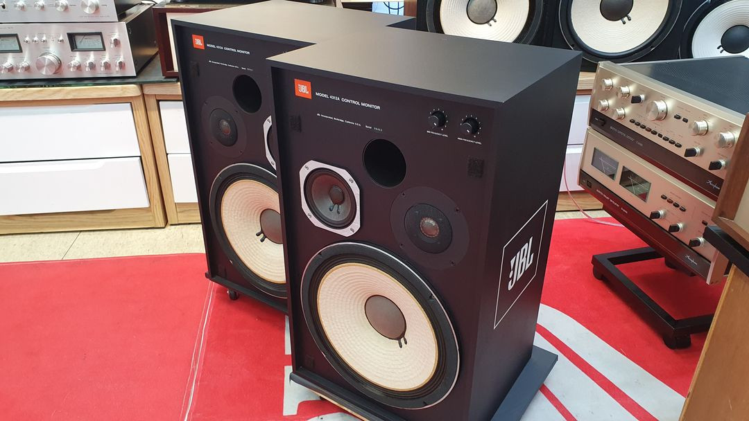 JBL-4312A블랙스피커/JBL4312A 스피커/민트급/그릴포함 이미지