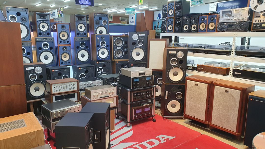 JBL-4312A블랙스피커/JBL4312A 스피커/민트급/그릴포함 이미지