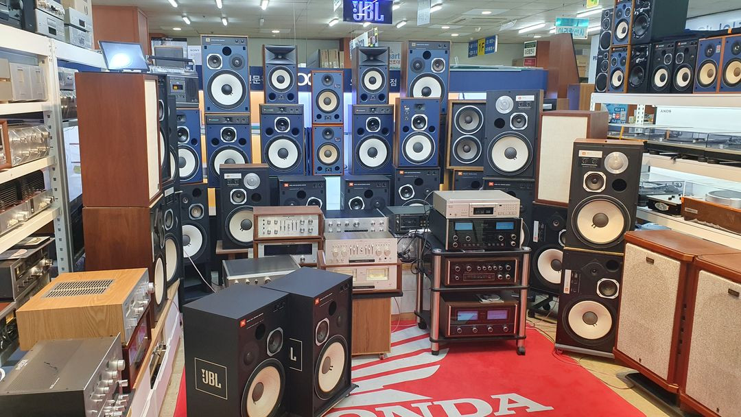 JBL-4312A블랙스피커/JBL4312A 스피커/민트급/그릴포함 이미지