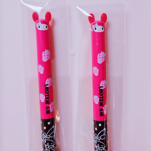 산리오 마이멜로디 딸기 볼펜 마이멜로디 미미 볼펜 미미펜