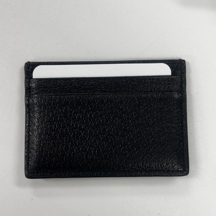 구찌 애니멀리에 꿀벌 블랙 카드 케이스--2