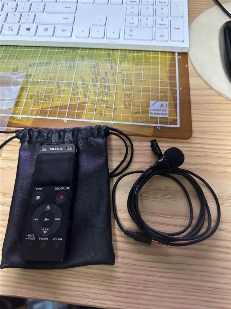 소니 ICD-UX560F 보이스 레코더, +마이크,파우치포함--0