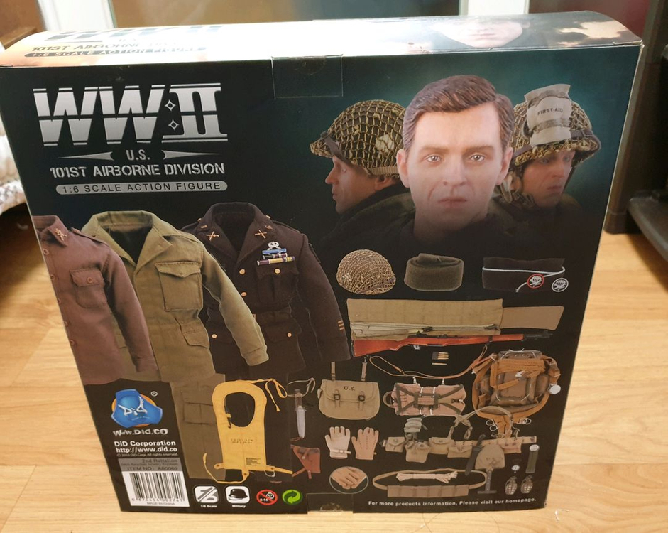 디드 2차대전 밴드오브브라더스 1/6 12인치 밀리터리 피규어--1