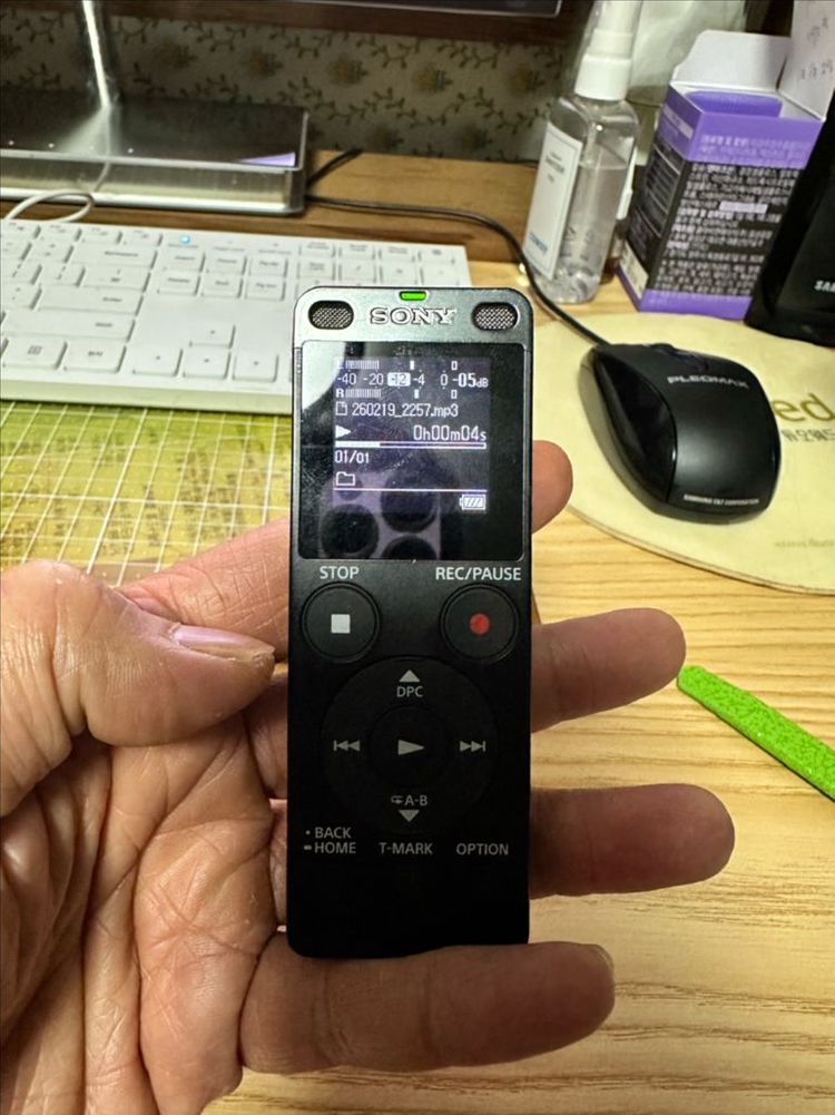 소니 ICD-UX560F 보이스 레코더, +마이크,파우치포함--6
