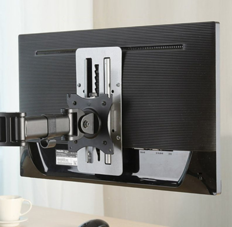 높낮이 확장 모니터암 브라켓 MV-X3, 75x75 브라켓 포함--2