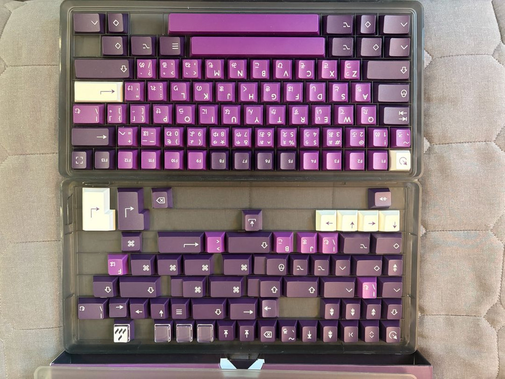 PBTfans Purpurite 키캡 풀세트--1