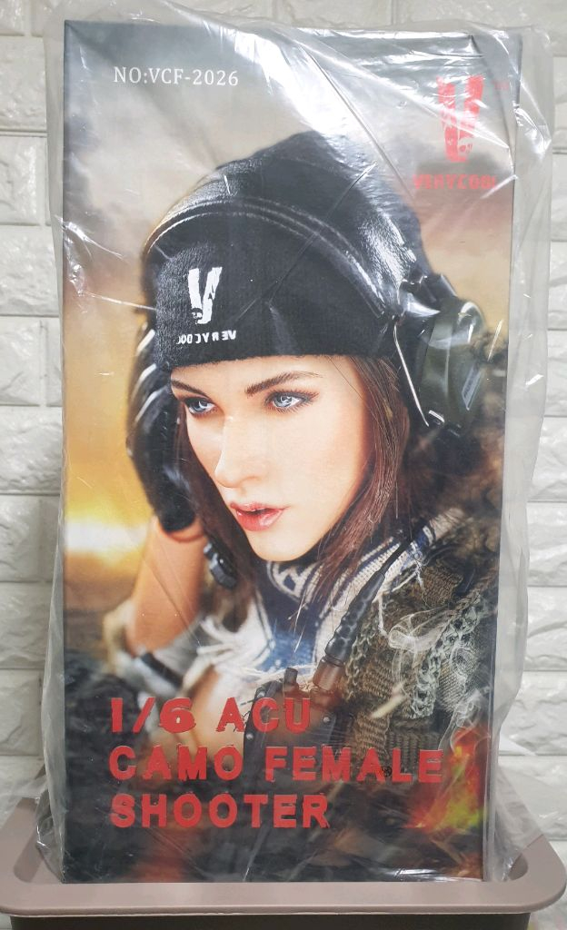 1/6 12인치 베리쿨 VCF-2026 여성 밀리터리 피규어--2