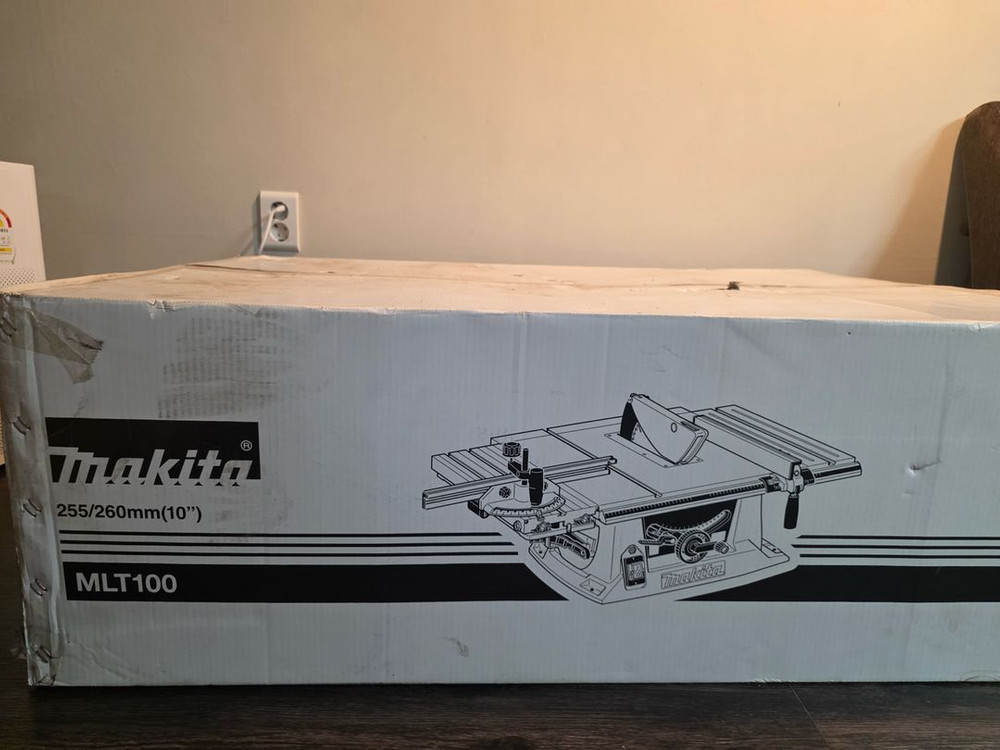 (미사용)마끼다 테이블톱MLT100+테이블쏘작업대 일괄판매--5