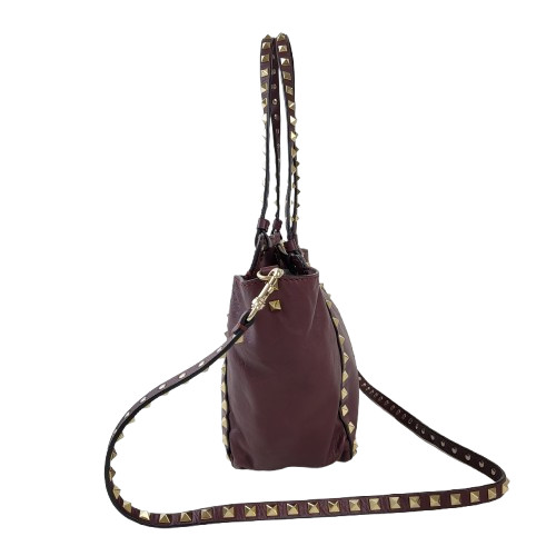 정품 발렌티노 카프스킨 금장 락스터드 2-WAY--3