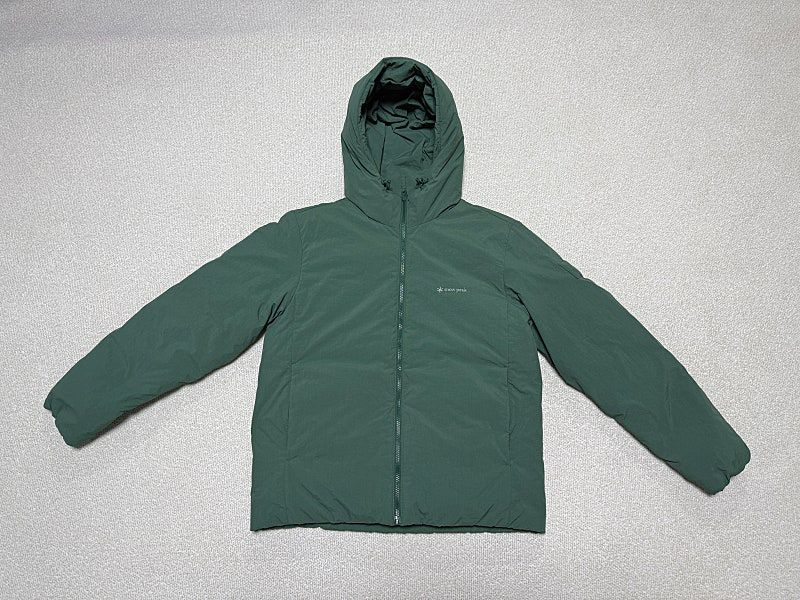 스노우피크 랜드 후드 다운 패딩 남성용 95사이즈--0