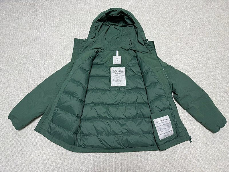 스노우피크 랜드 후드 다운 패딩 남성용 95사이즈--1