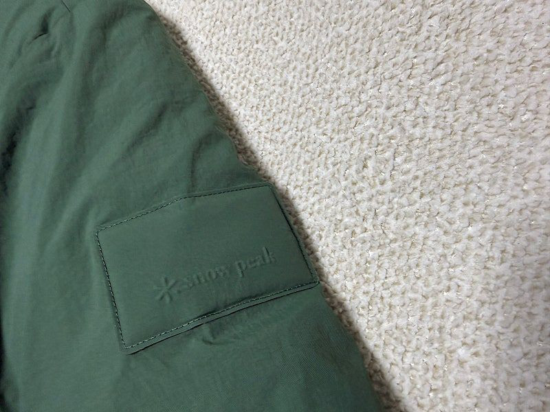 스노우피크 랜드 후드 다운 패딩 남성용 95사이즈--2