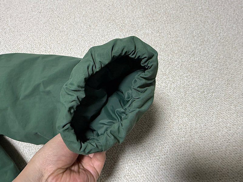 스노우피크 랜드 후드 다운 패딩 남성용 95사이즈--4