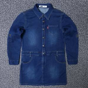 [무료배송][130]리바이스 키즈 데님 원피스