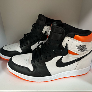 [285] 미사용 새상품) 조던 1레트로 하이 OG 일렉트로 오렌지 이미지
