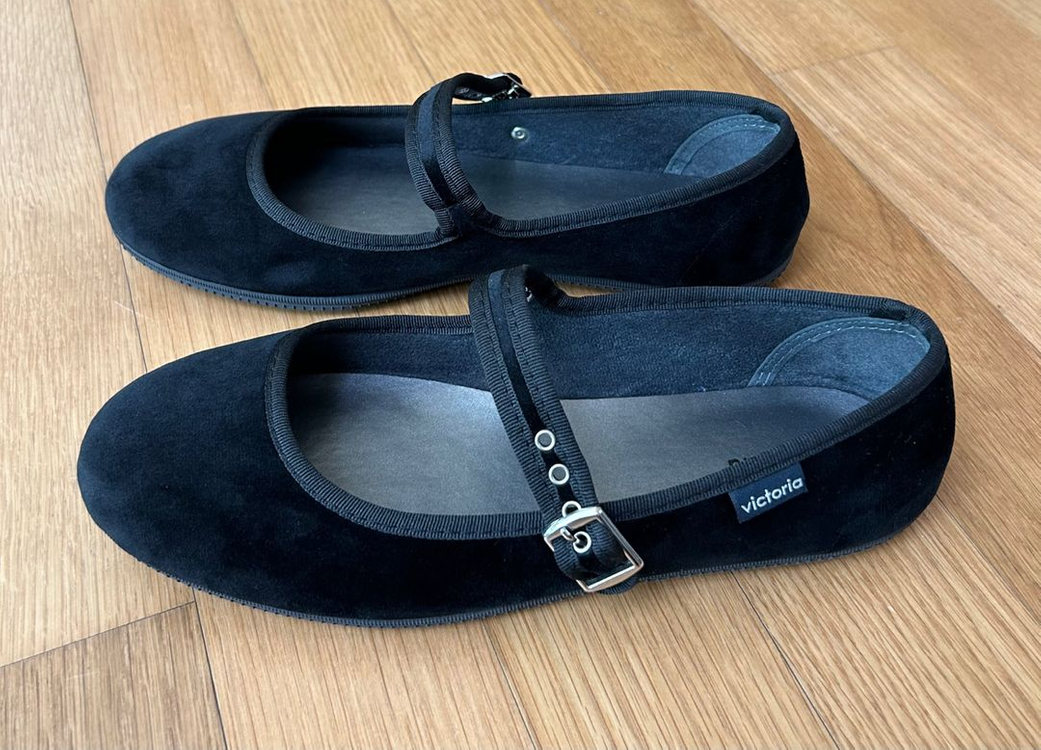 빅토리아 블랙 메리제인 슈즈245--1