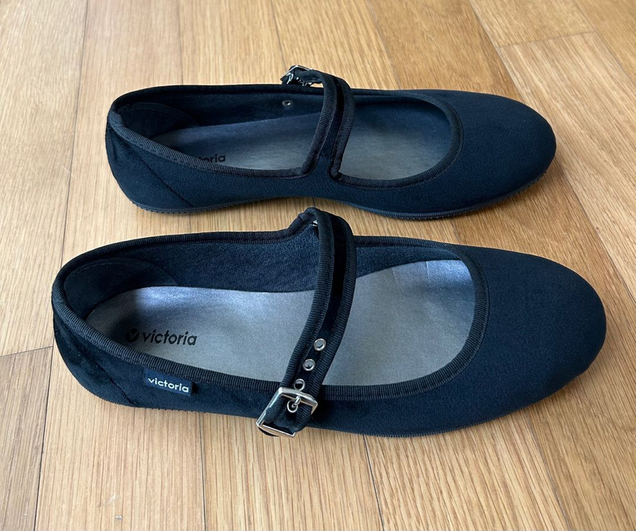 빅토리아 블랙 메리제인 슈즈245--2