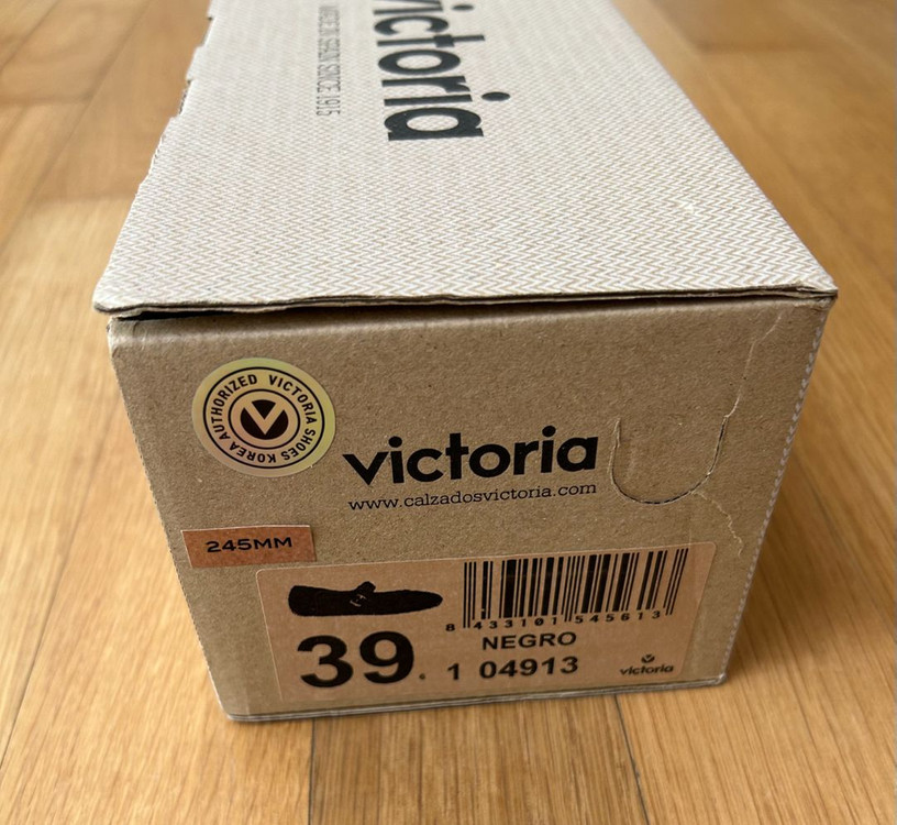 빅토리아 블랙 메리제인 슈즈245--5