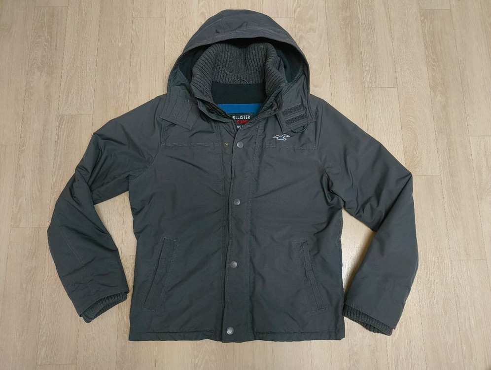 홀리스터 기모 바람막이 자켓 XL사이즈--1