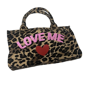 러브미 호피 가방 에이블리 갸루 레오파드 핸드백 이미지
