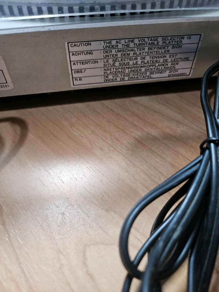 Technics Quartz SL-Q3 다이렉트 턴테이블--7