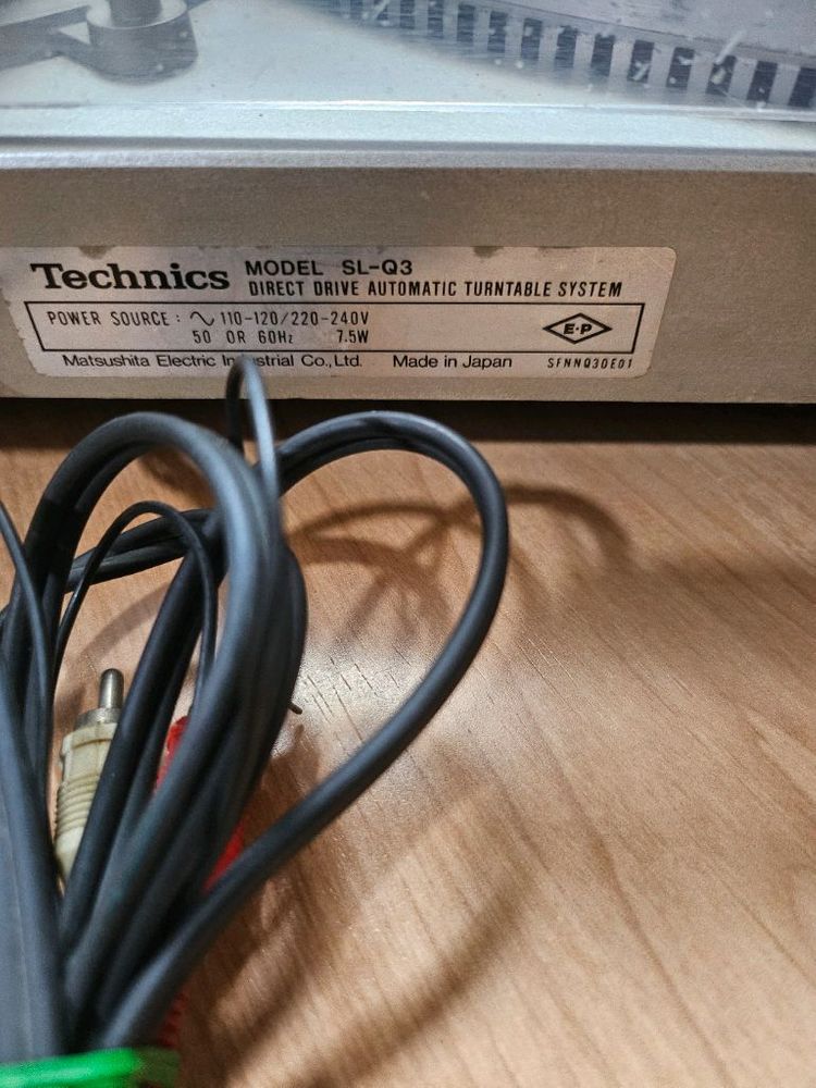 Technics Quartz SL-Q3 다이렉트 턴테이블--8