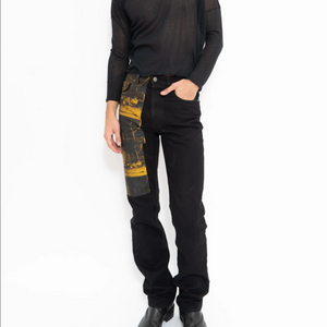 캘빈클라인 205W39NYC 라프시몬스 앤디워홀 페인트 데님 팬츠