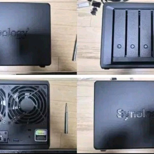 4베이 NAS 서버 + 확장 케이스 세트 이미지