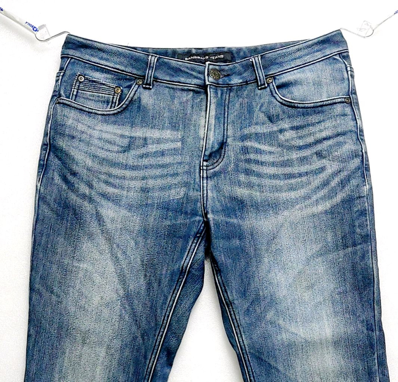 뱅뱅 기모청바지34-35/겨울청바지 스판/진청--1