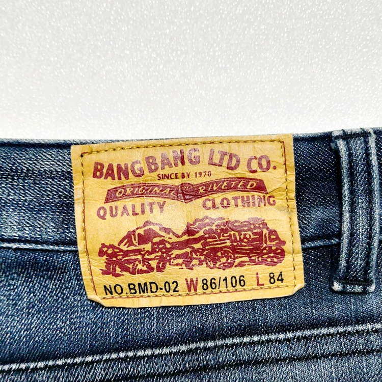 뱅뱅 기모청바지34-35/겨울청바지 스판/진청--4