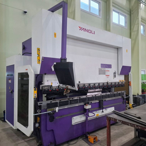 중고 CNC 절곡기2대와 절단기 이미지