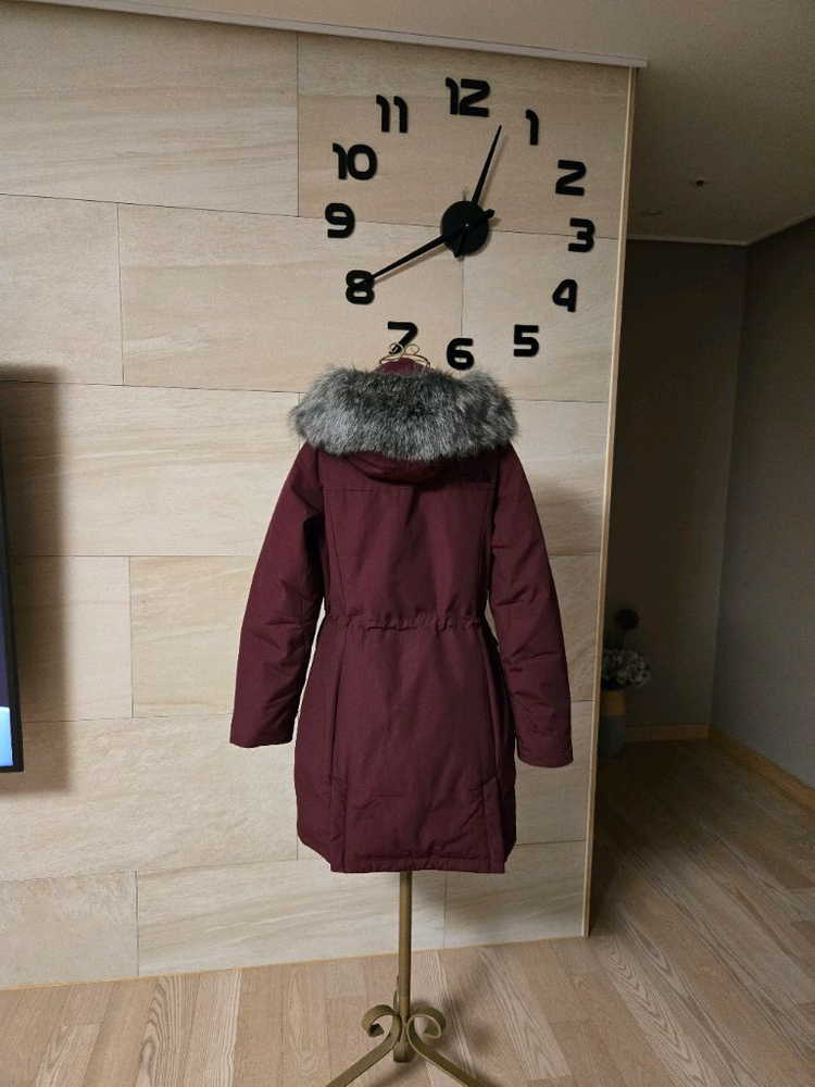 [m/90] 노스페이스 여성 구스 롱패딩--3