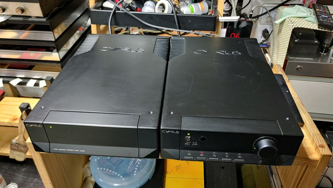 사이러스 Cyrus III + PSX-R 앰프 세트(영국제) 이미지