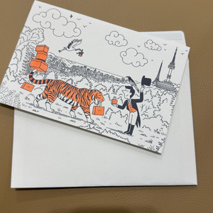 에르메스 엽서와 사진첩