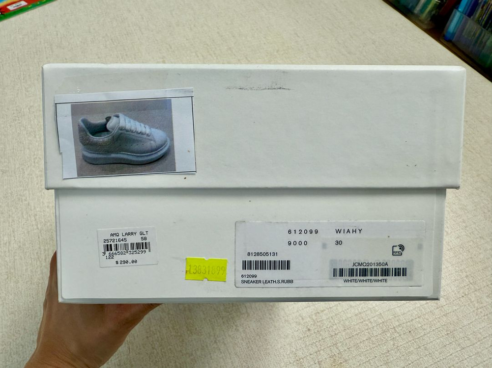 알렉산더맥퀸 키즈 오버솔 글리터 30사이즈 새상품--7