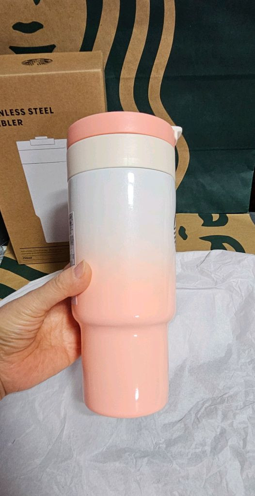 새상품S급]스타벅스 SS 와일드테일 더피 텀블러 710ml--3