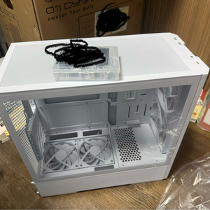 리안리 랜쿨 207 화이트 케이스 + ps120se 공랭쿨러(아틱p12팬 드림)