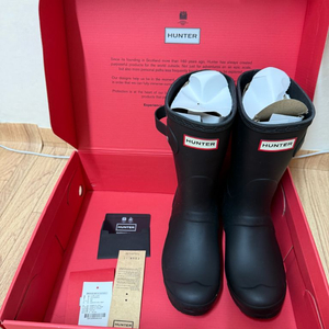헌터 미들 레인부츠(230