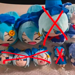 동방프로젝트 치르노 인형 모음 이미지