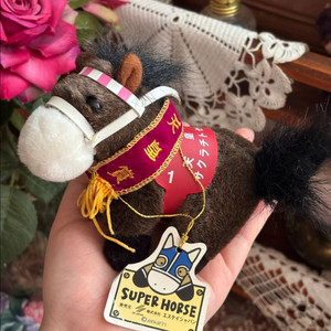 일본 빈티지 우마무스메 사쿠라치오세오 원본마 아반티경주마인형 우마무스메인형누이 말딸굿즈