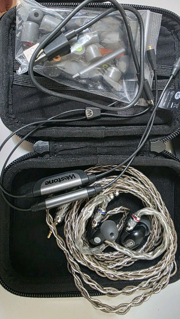 IFI GO POD DAC & WESTONE W60 이어폰 이미지