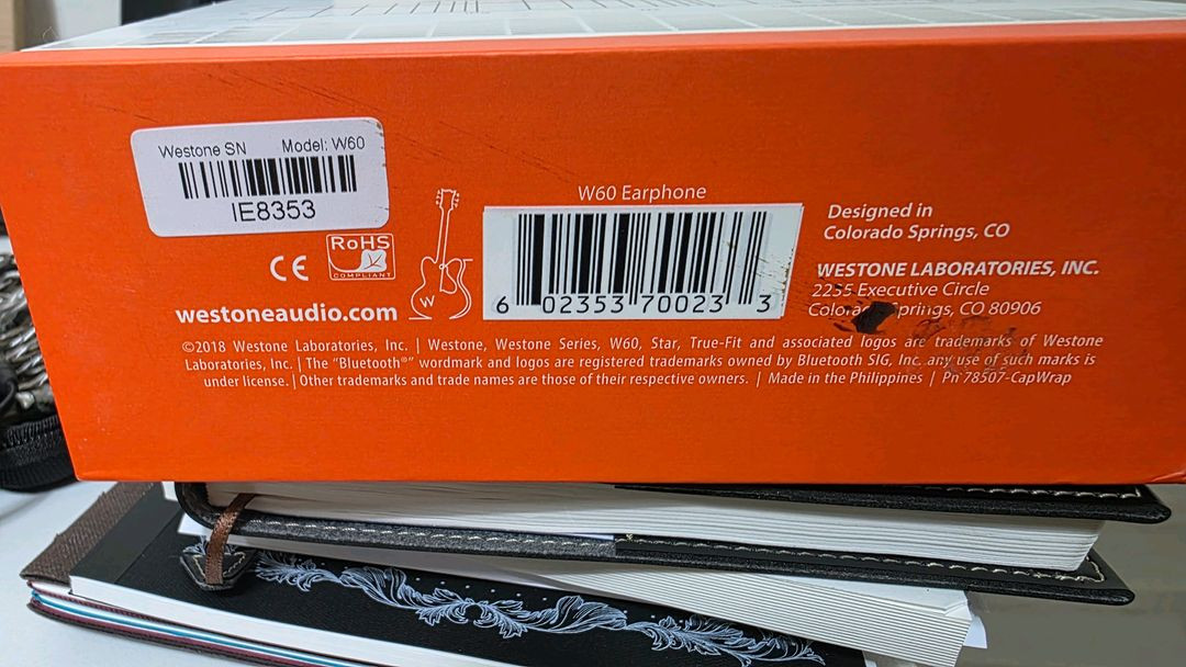 IFI GO POD DAC & WESTONE W60 이어폰 이미지