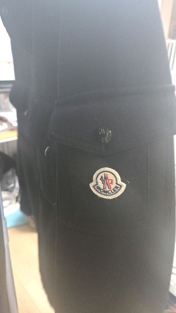 택제거 새상품 / 몽클레어 아브와인 숏 다운 자켓 니트패딩--8