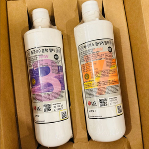 LG 엘지 퓨리케어 정수기 필터 세트 중금속9 흡착 바이러스 클리어 필터