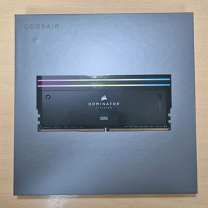 미개봉) 커세어 DDR5 도미네이터 티타늄 48GB ( 24GB x2) 6400MHz 램 새제품