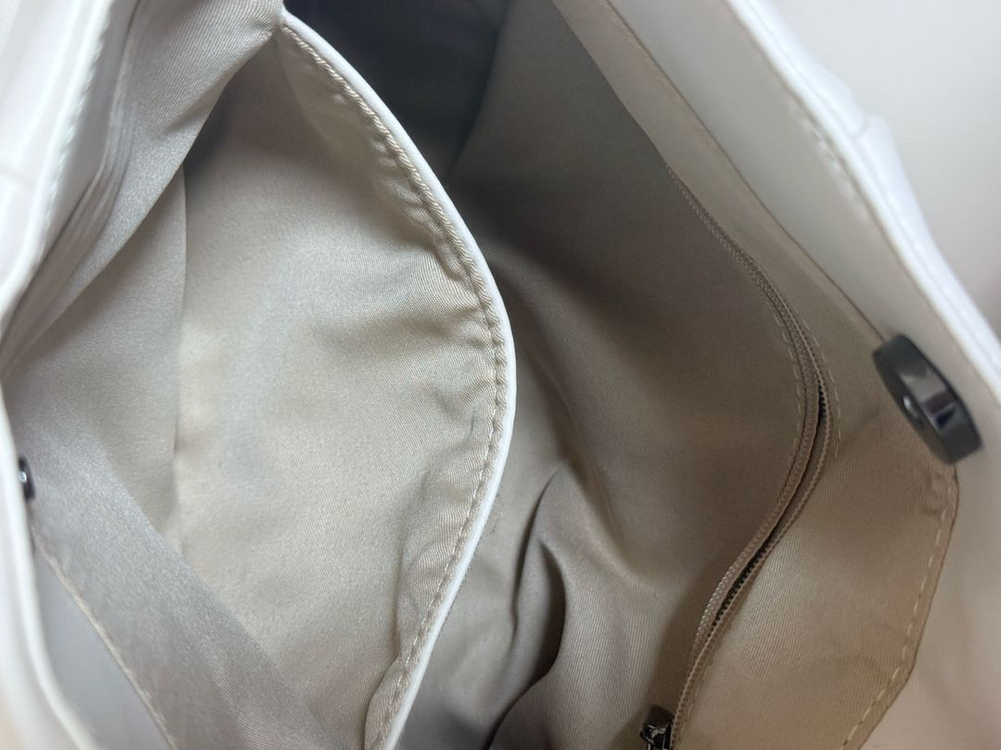 셔링 스퀘어 숄더백--2