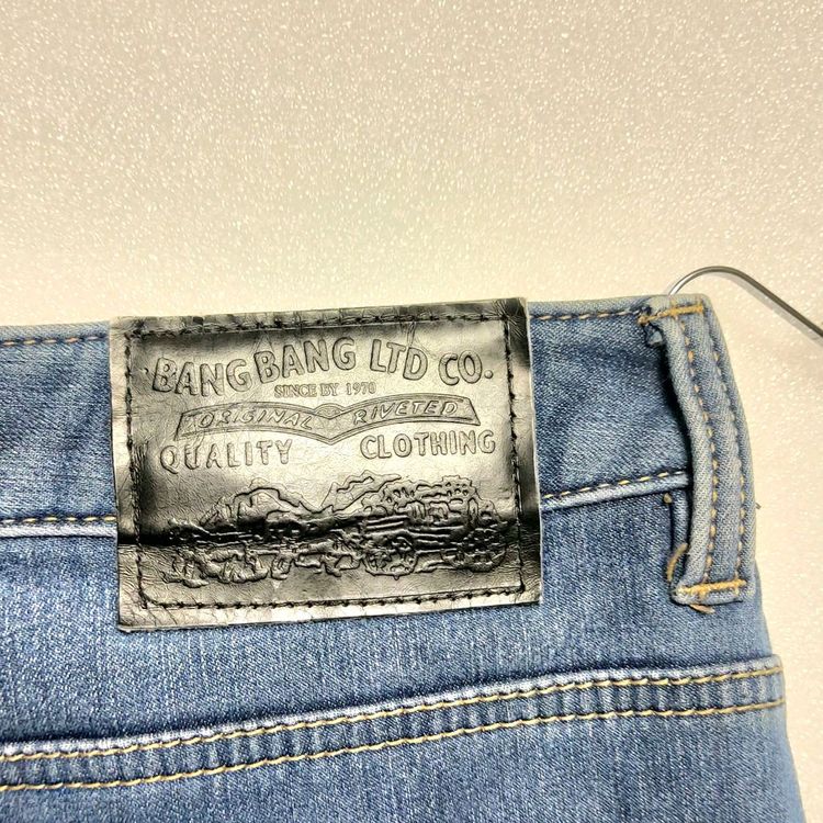 뱅뱅 기모청바지34/겨울청바지 스판바지--3