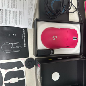 로지텍 G PRO X Superlight 2 dex 지슈라2 덱스 마젠타